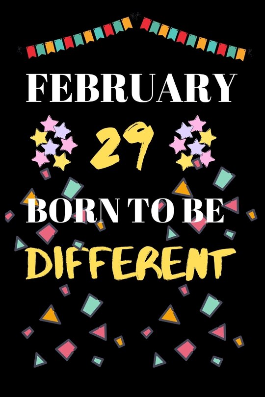 Front cover_February 29 Born to Be Different