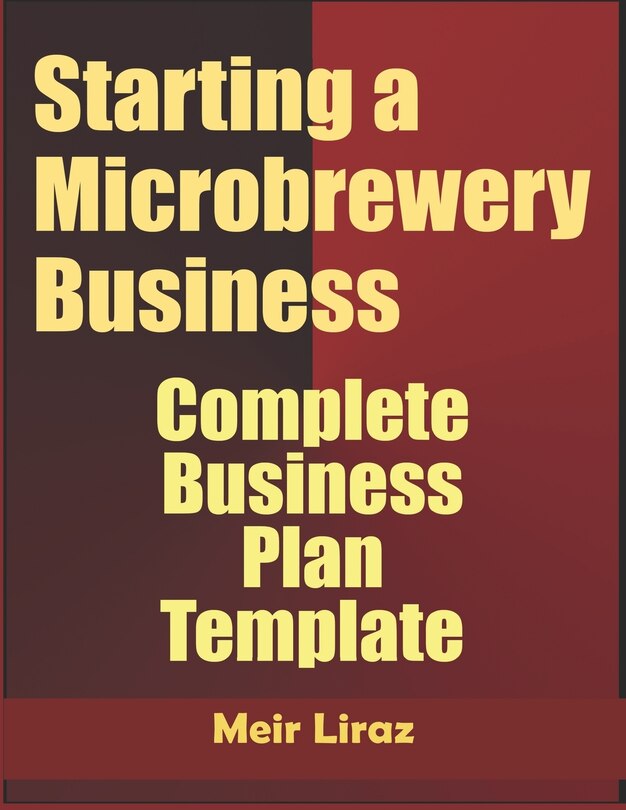 Front cover_Starting A Microbrewery Business