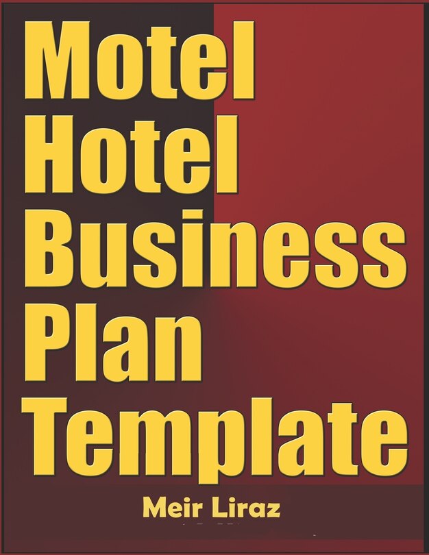 Front cover_Motel Hotel Business Plan Template