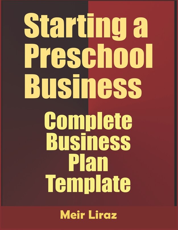 Front cover_Starting a Preschool Business