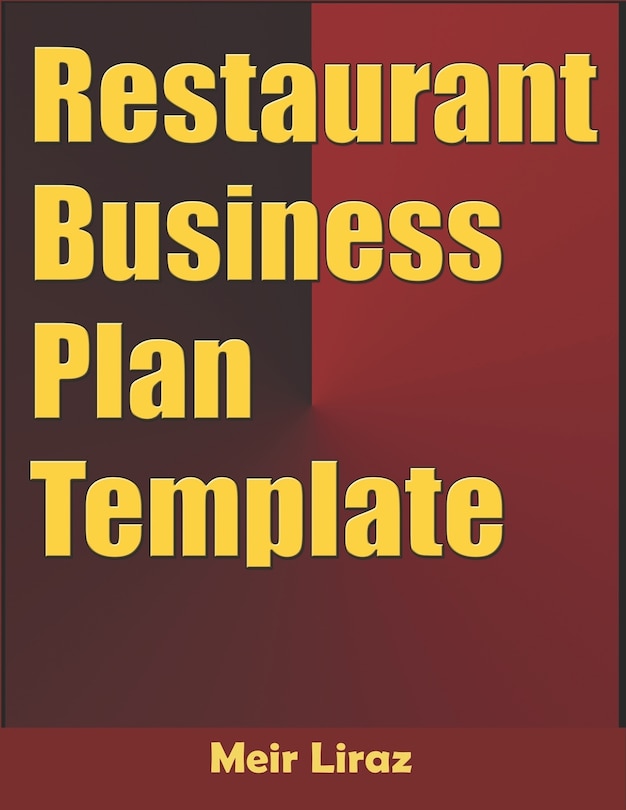 Front cover_Restaurant Business Plan Template
