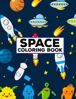 Front cover_Space Coloring Book