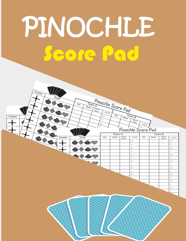 Couverture_Pinochle score pad