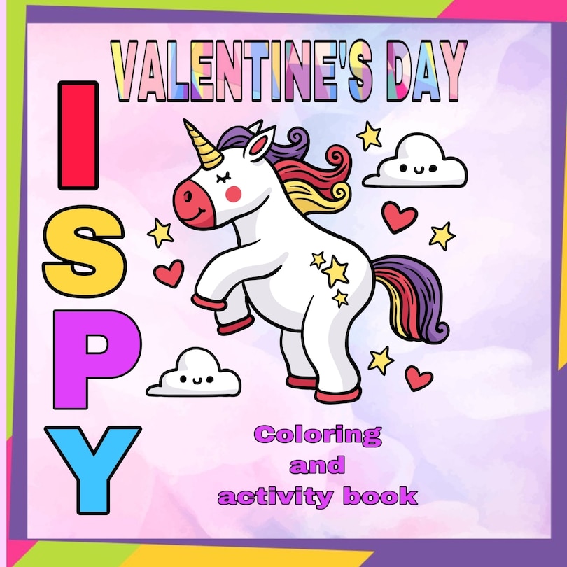 Couverture_i spy valentine's day coloring and activity book