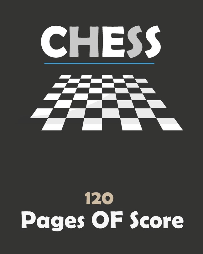 Front cover_Chess 120 Pages Of Score