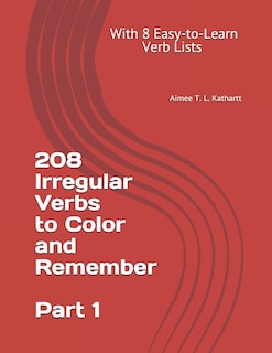 Front cover_208 Irregular Verbs to Color and Remember