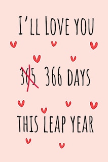 Couverture_I'll Love you 366 Days this Leap Year