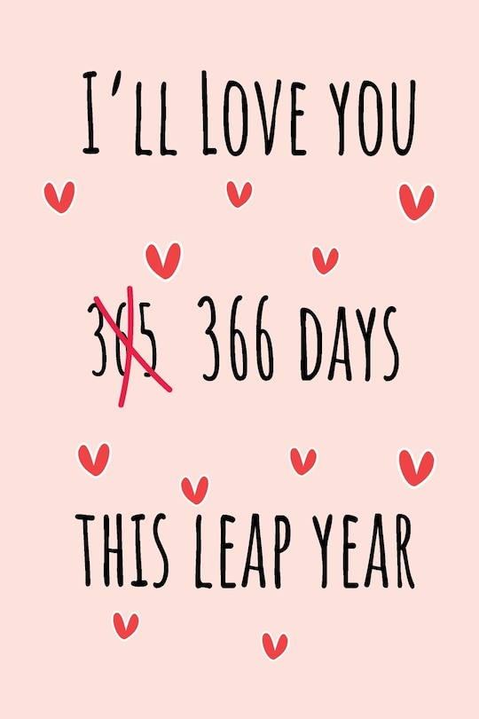 Couverture_I'll Love you 366 Days this Leap Year