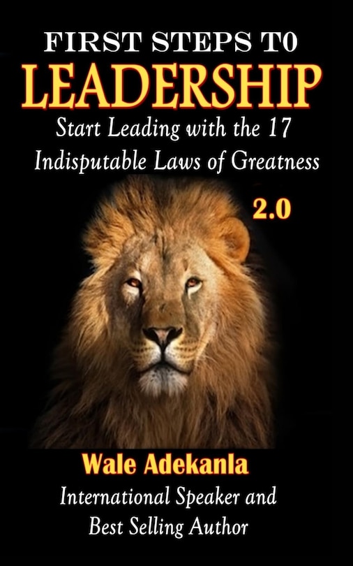 Front cover_First Steps To Leadership 2.0