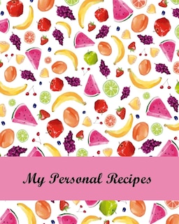 Front cover_My Personal Recipes