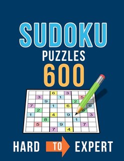 Front cover_Sudoku 600 Puzzles Hard to Expert