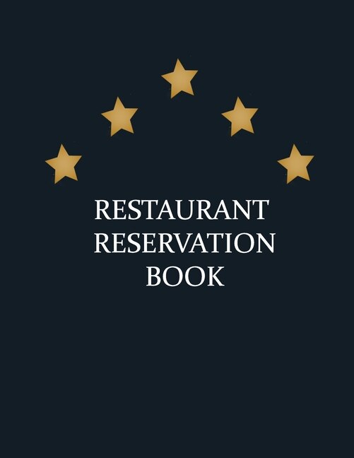Front cover_Restaurant Reservation Book