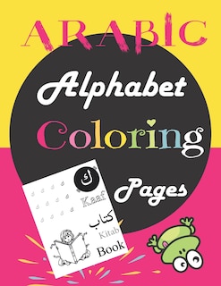 Front cover_Arabic Alphabet Coloring pages