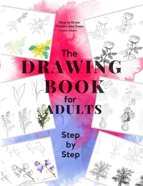 Front cover_How to Draw Flowers and Trees