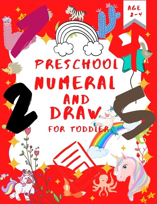 Couverture_Preschool Numeral And Draw For Toddler.