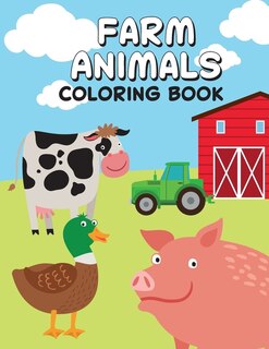 Couverture_Farm Animals Coloring Book