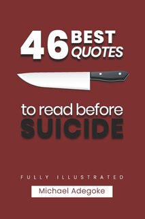 Couverture_46 Quotes to Read before Suicide (fully illustrated)
