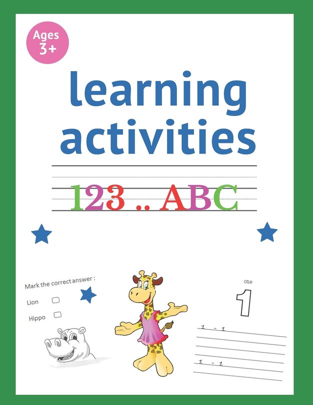 Front cover_learning activities 123...ABC