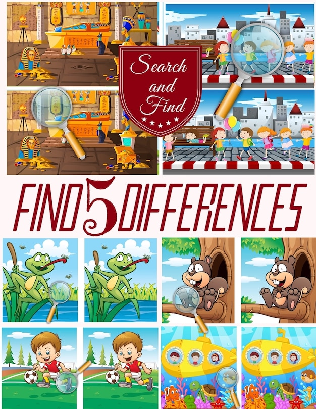 Front cover_Find 5 Differences