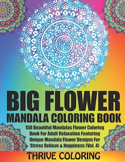 Front cover_BIG Flower Mandala Coloring Book