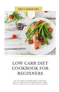 Front cover_Low Carb Diet Cookbook for Beginners
