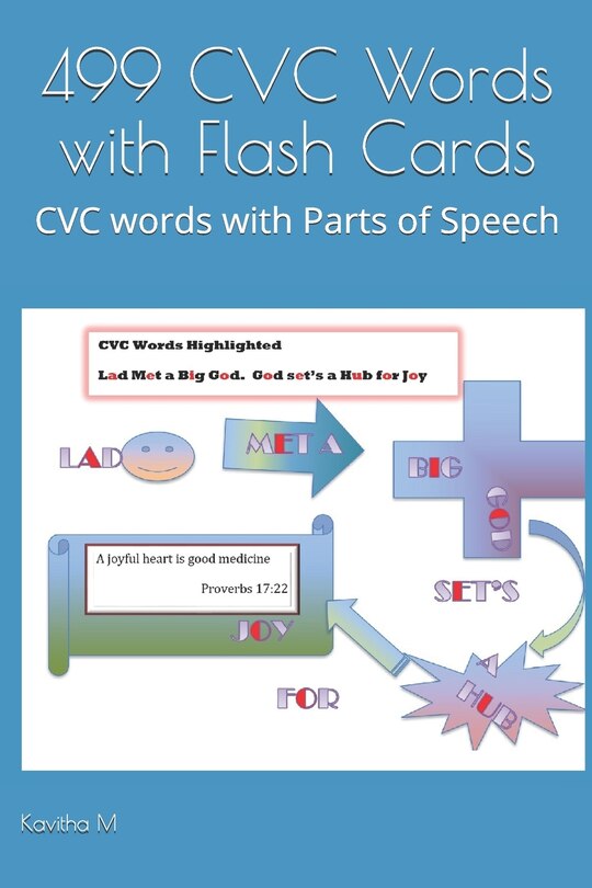 Front cover_499 CVC Words with Flash Cards