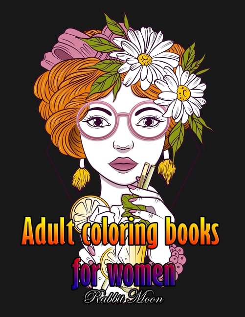 Front cover_Adult Coloring Books for Women