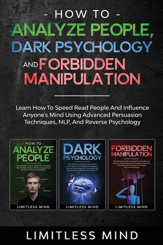 Front cover_How To Analyze People, Dark Psychology And Forbidden Manipulation