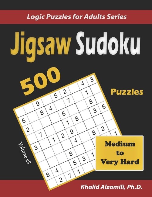 Front cover_Jigsaw Sudoku Puzzle Book