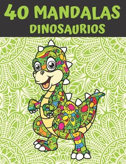 Front cover_40 Mandalas Dinosaurios
