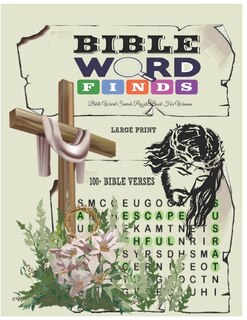 Front cover_Bible Word Finds Puzzle Book For Women - Large Print