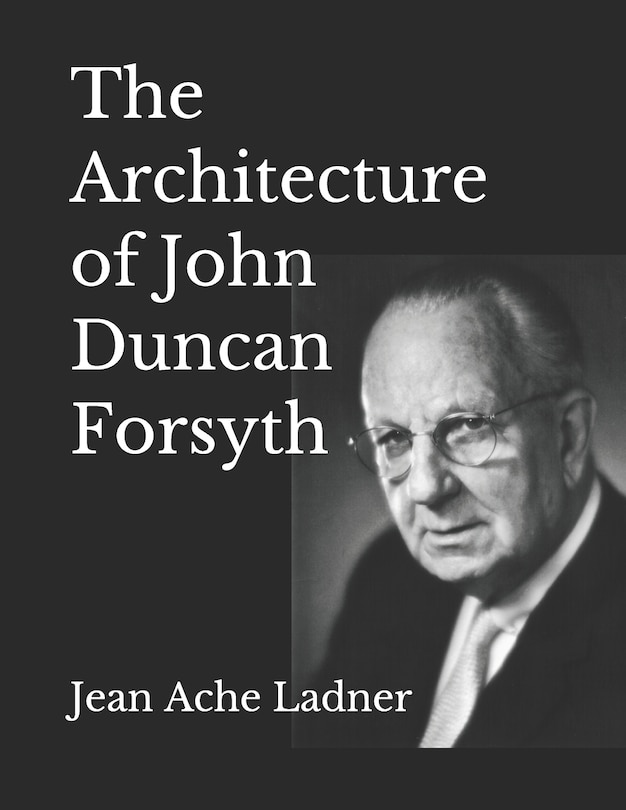 Couverture_The Architecture of John Duncan Forsyth