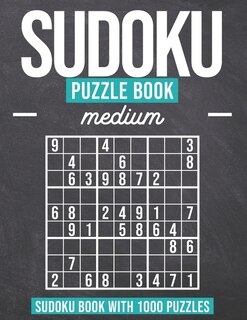 Couverture_Sudoku Puzzle Book Medium