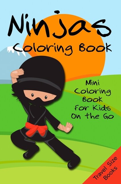 Front cover_Ninjas Coloring Book