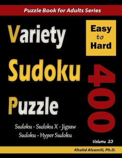 Front cover_Variety Sudoku Puzzle