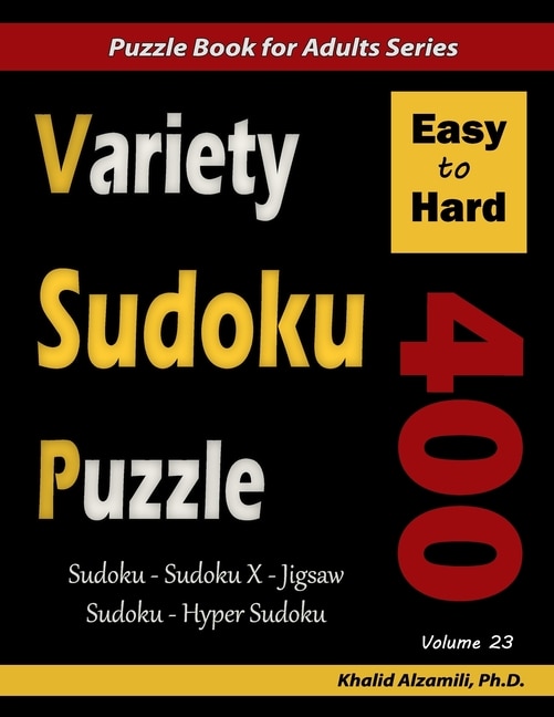 Front cover_Variety Sudoku Puzzle