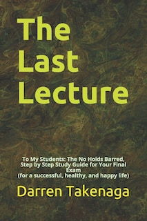 Front cover_The Last Lecture