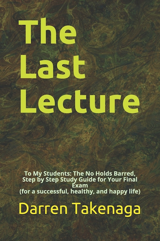 Front cover_The Last Lecture