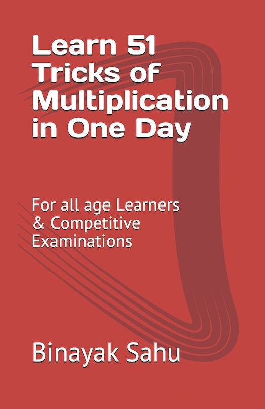 Front cover_Learn 51 TRICKS of Multiplication in One Day
