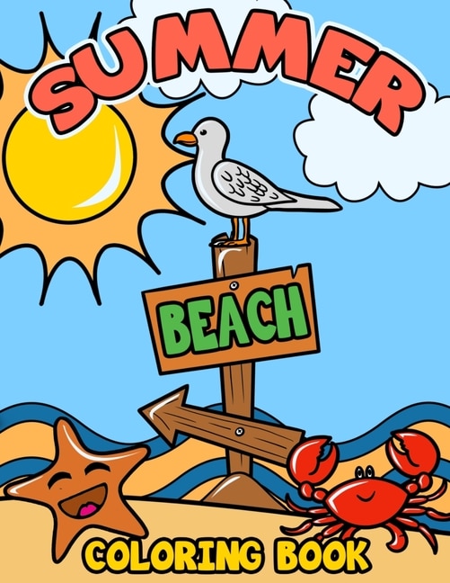 Couverture_Summer Beach Coloring Book