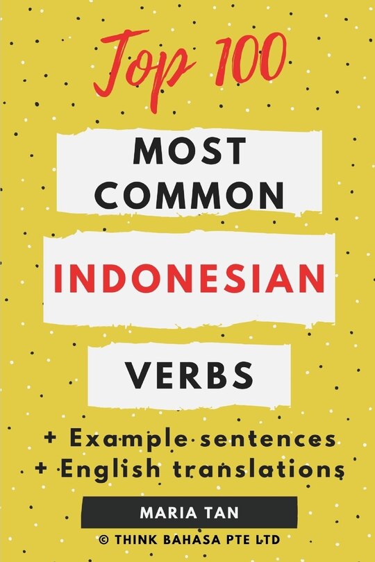 Front cover_Top 100 Most Common Indonesian Verbs