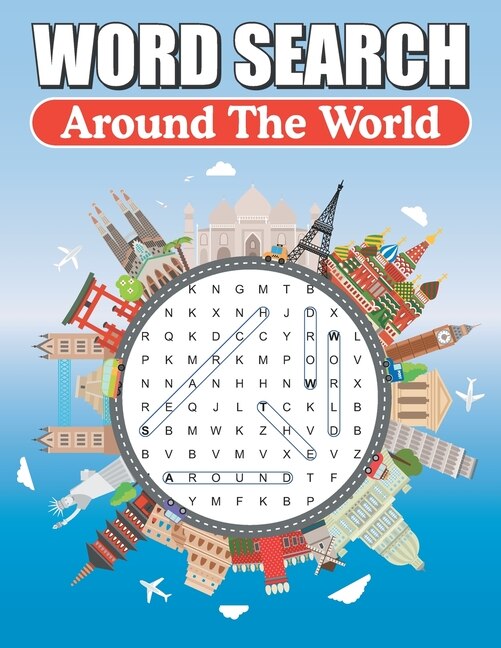 Front cover_Word Search Around the World