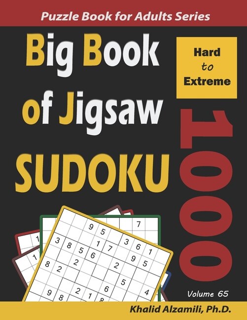 Front cover_Big Book of Jigsaw Sudoku