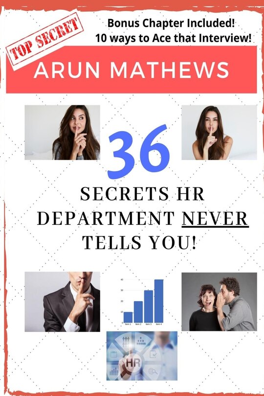 Front cover_36 Secrets HR Department Never Tells You