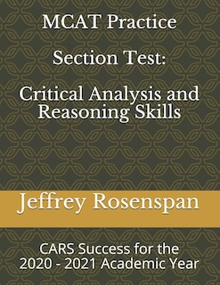 Couverture_MCAT Practice Section Test
