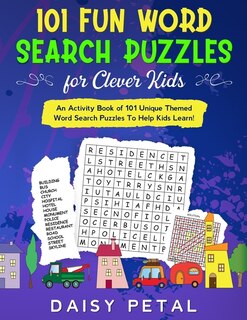 Front cover_101 Fun Word Search Puzzles for Clever Kids