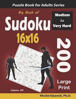 Front cover_Big Book Of Sudoku 16x16