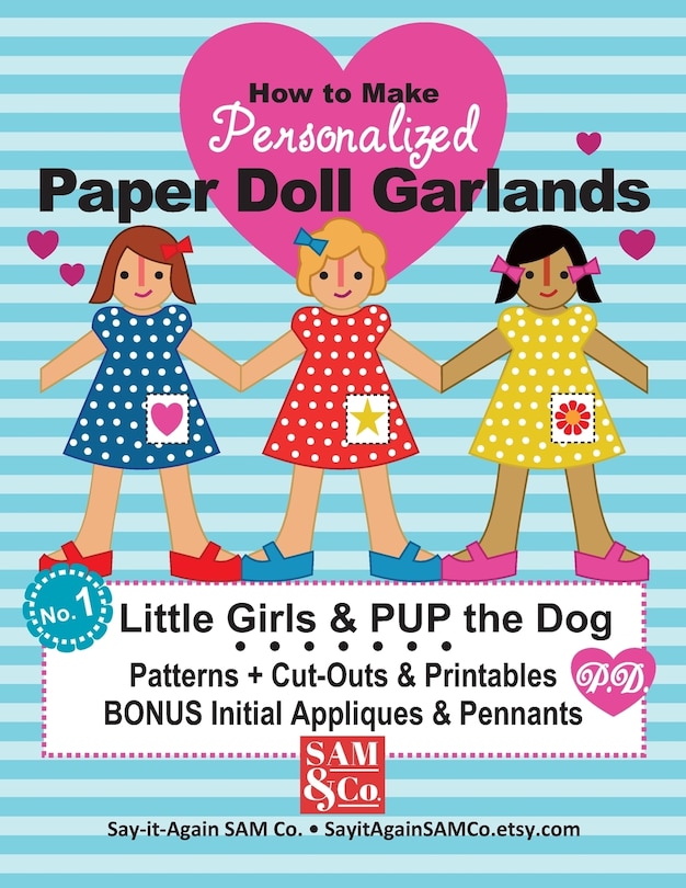 Front cover_How to Make Paper Doll Garlands