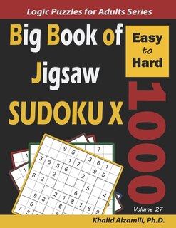 Front cover_Big Book of Jigsaw Sudoku X