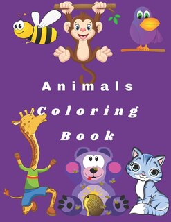 Front cover_Animals Coloring Book